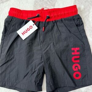 HUGO Black swim Shorts